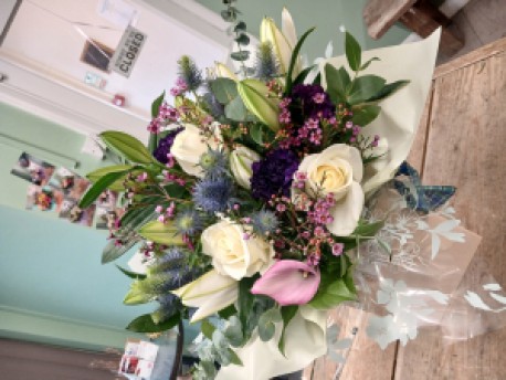 Florist choice + lilies