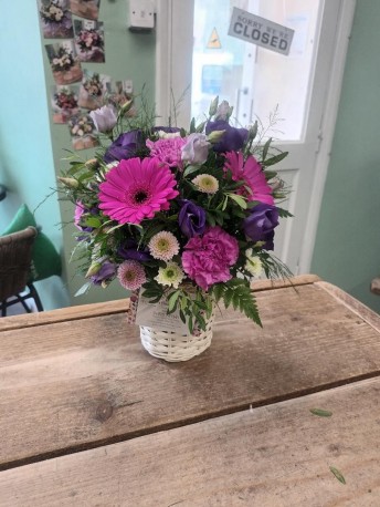 Wicker Pot Arrangement