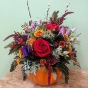 Pumpkin arrangement