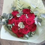 Red rose bouquet