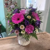 Wicker Pot Arrangement